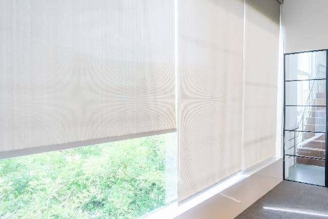 servicio de limpieza profesional de telas para cortinas roller